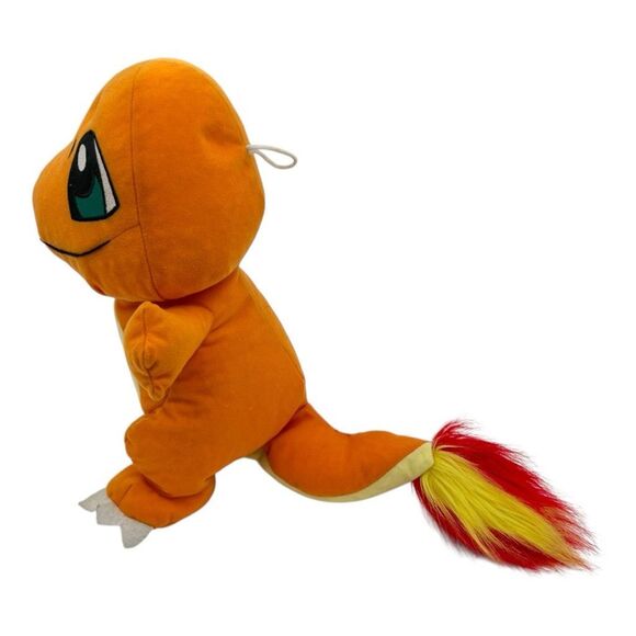 Toy Factory Kids Official Pokemon Charmander Plush Stuffed Animal Toy Orange 14" - Picture 4 of 12
